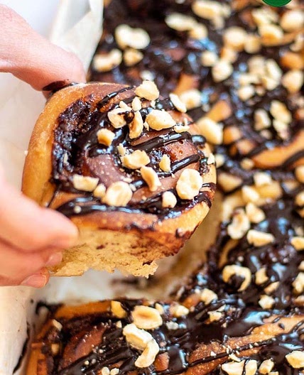 Nutella & Hazelnut Buns