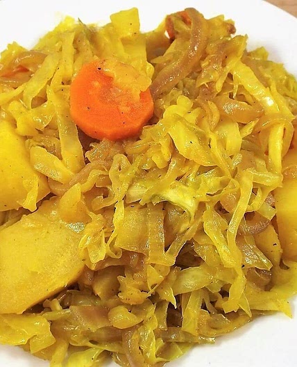 Atakilt Wat - Ethiopian Cabbage Potato & Carrots