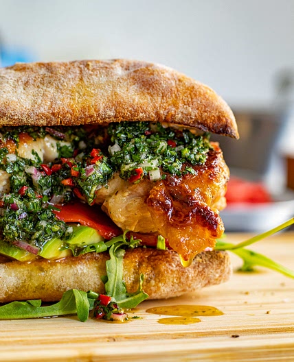 Chimichurri Chicken Sandwich