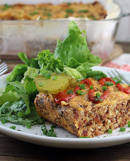 Bacon Cheeseburger Casserole
