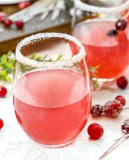 Cranberry Ginger Sparkling Punch Recipe