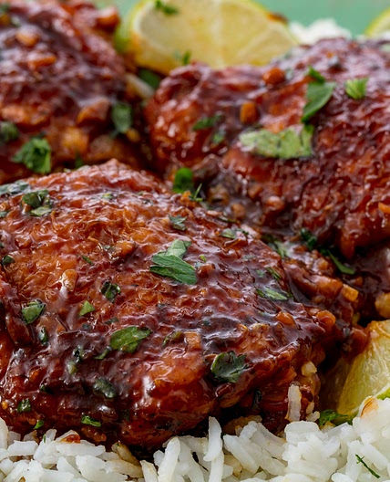 Slow-Cooker Chicken Thighs