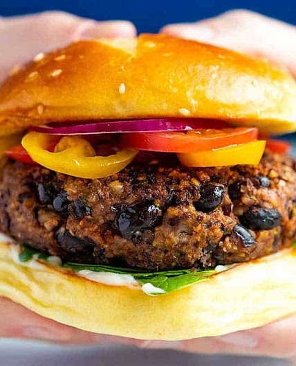Extra Easy Black Bean Burgers