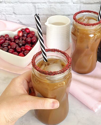 Boozy Bittersweet Iced Mocha Latte