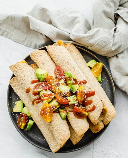 Instant Pot Chicken and Cheese Taquitos
