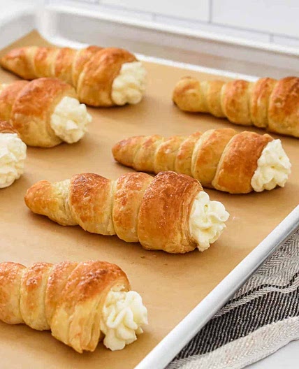 Homemade Cream Horns Recipe