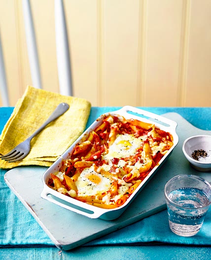 Solo supper? Our Ham and Egg Pasta Bake recipe is the perfect meal for one