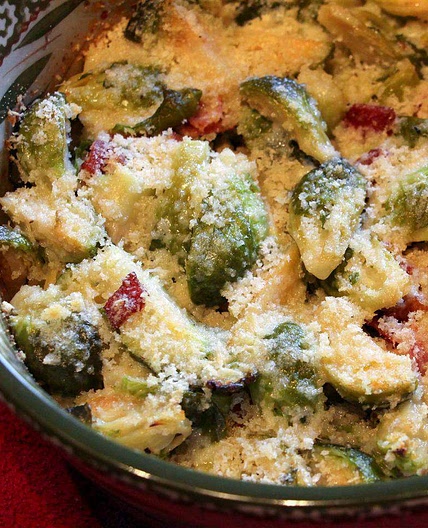 Brussels Sprouts Gratin