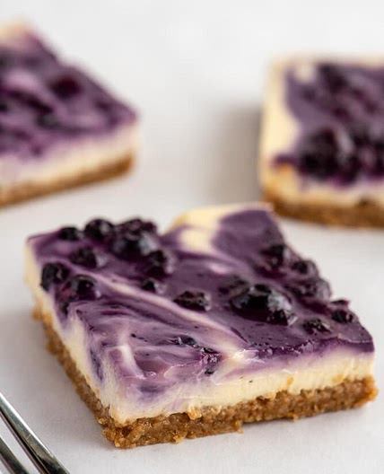 Blueberry Cheesecake Bars