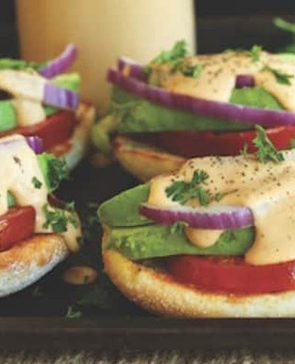 Savory Eggless Benedict