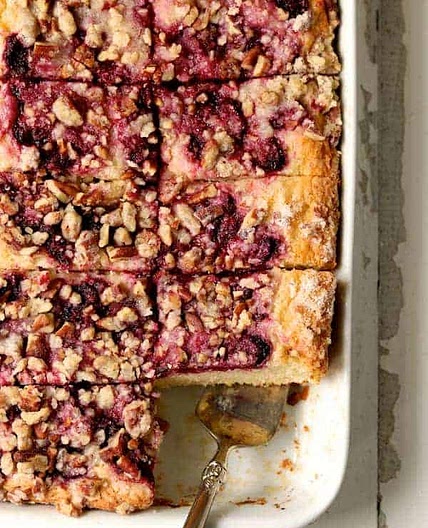 Easy Raspberry Coffee Cake