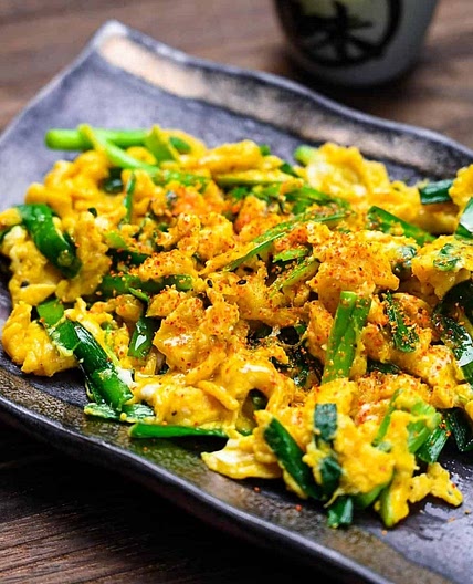 Niratama (Stir-fried Garlic Chive with Egg)