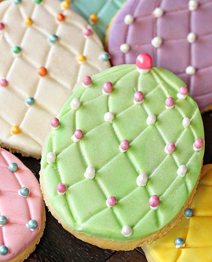 Easter Egg Sugar Cookies