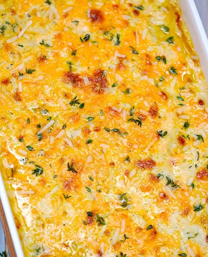 Homestyle Cheesy Scalloped Potatoes Recipe