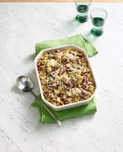 Baked Corned Beef and Cabbage Hash