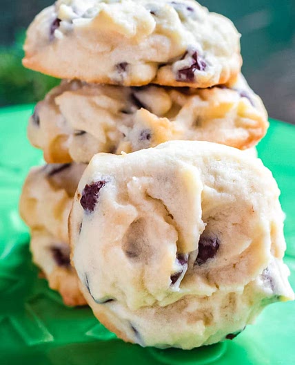 Whipped Chocolate Chip Shortbread