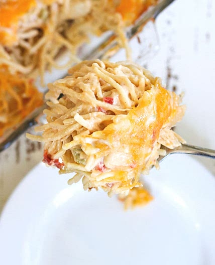 Southern Chicken Spaghetti with RoTel