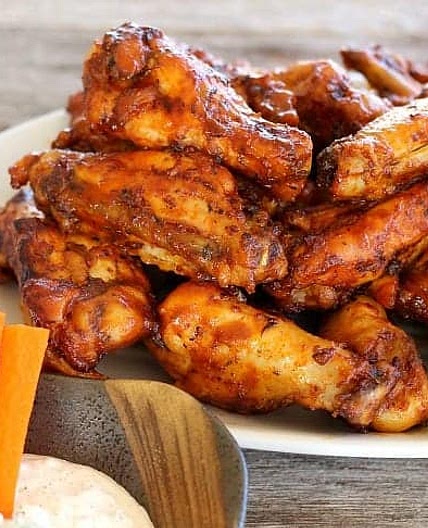 Instant Pot Easy Chicken Wings {BBQ or Buffalo Style}