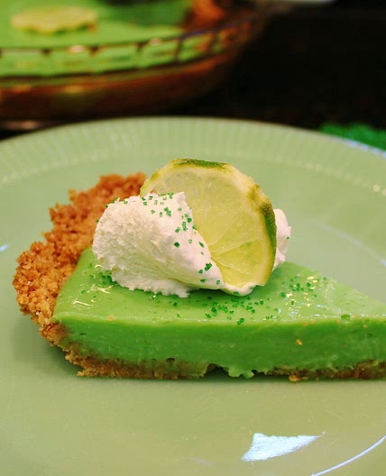 St. Patrick's Day Shamrock Pie