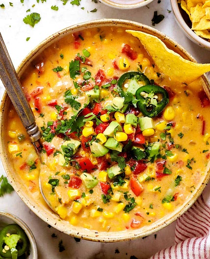 Fiesta Chicken Corn Chowder