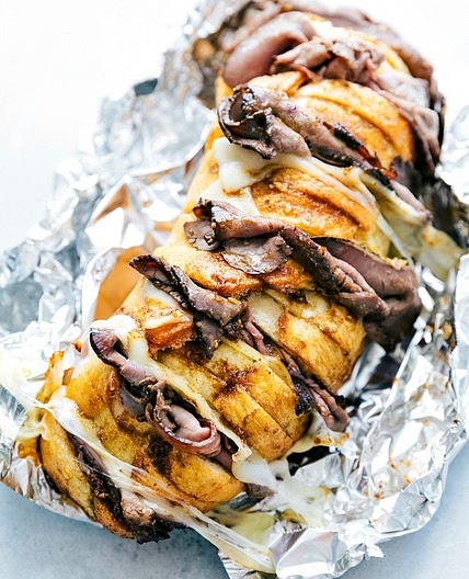 Foil Pack French Dip Sandwiches
