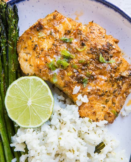 Chili Lime Baked Cod