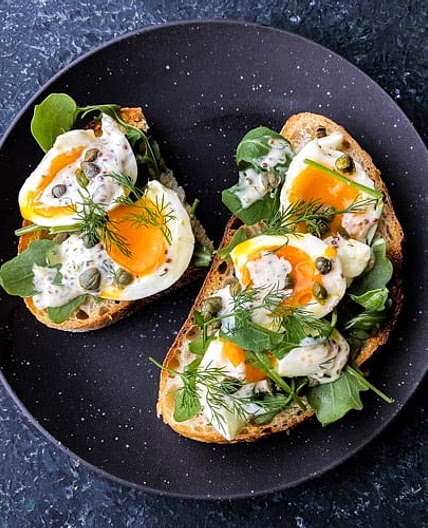 Egg Salad with Dill and Rocket