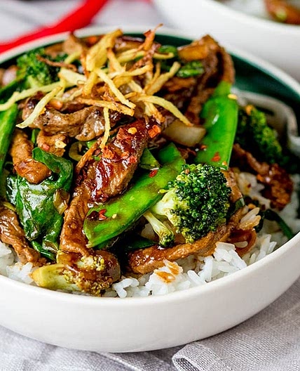 Ginger Beef Stir Fry Recipe