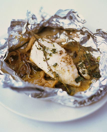 Chicken baked in a bag