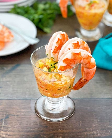 Tropical Shrimp Cocktail Recipe