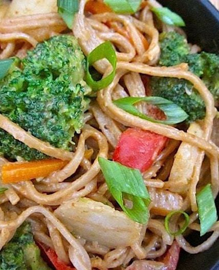 Peanut Soba Stir Fry