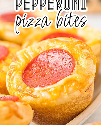 MUFFIN PAN PEPPERONI PIZZA BITES