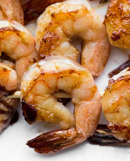 Smoked Shrimp Skewers