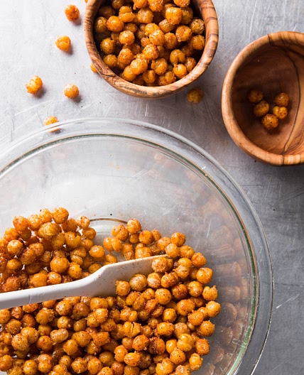 Vegan Crispy Spiced Chickpeas