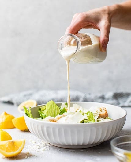 Greek Yogurt Caesar Salad Dressing