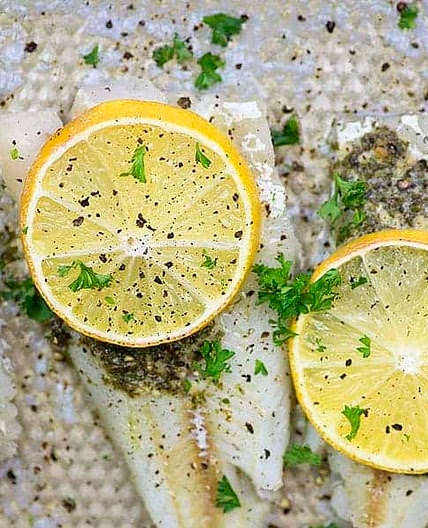 Lemon Baked Cod