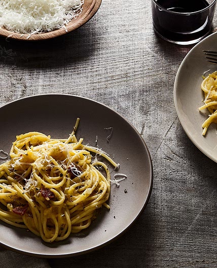 Spaghetti with Spaghetti Squash and Pancetta