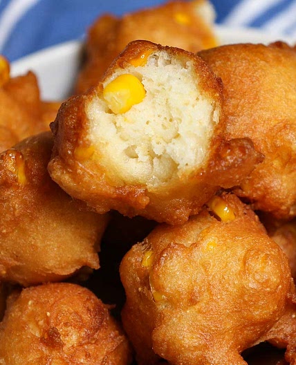 Fried Corn Nuggets Recipe
