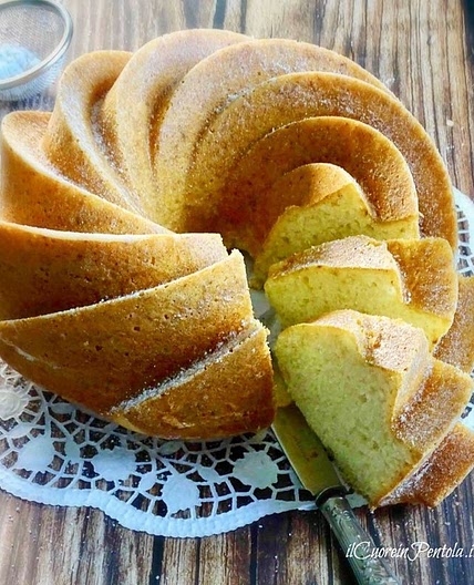 Ciambella alla Panna Sofficissima, senza Burro e senza Olio