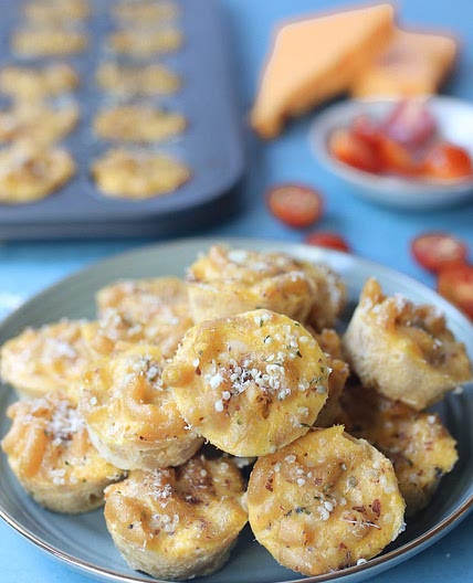 Homemade Mac and Cheese Bites with Butternut Squash (BLW Recipe)