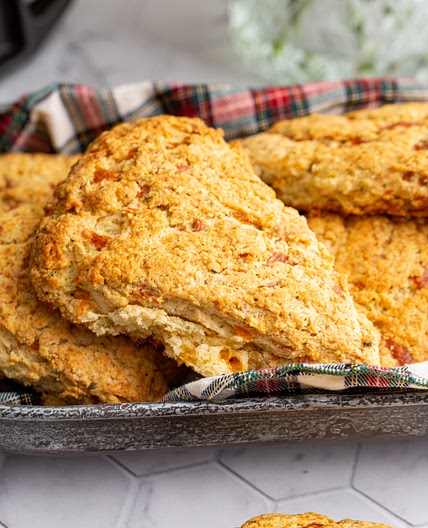 Cheddar Herb Scones Recipe