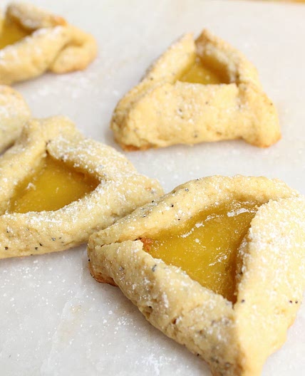 Lemon Poppy Seed Hamantaschen (Pareve or Dairy) Cookies
