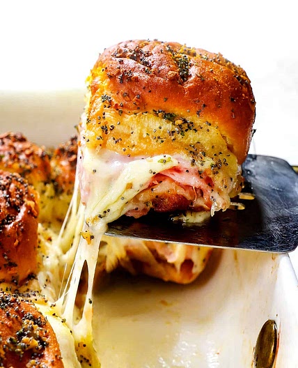 Ham and Swiss Sliders