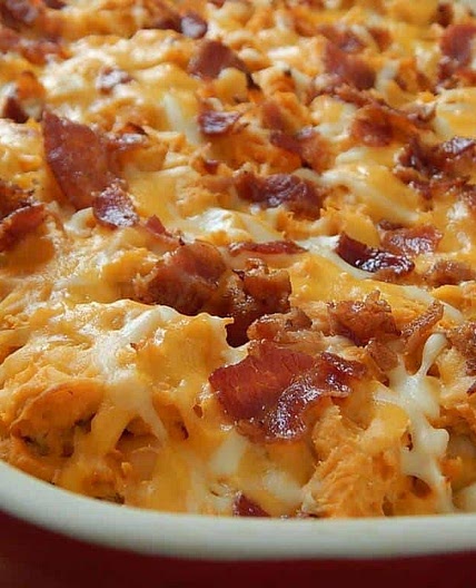 Buffalo Chicken Casserole
