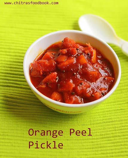 Orange Peel Pickle Recipe