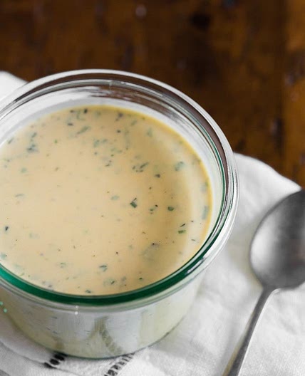 Lemon Herb Hummus Vinaigrette