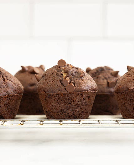 Favorite Chocolate Banana Muffins