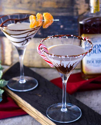 Bourbon Cream Chocolate Martini