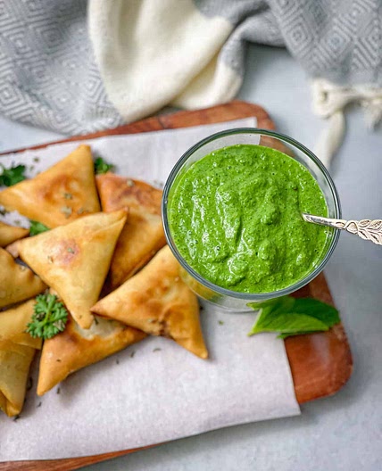 Cilantro Mint Chutney | Green Chutney