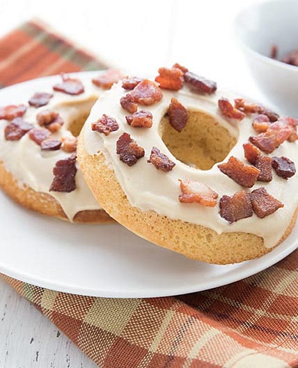 Keto Maple Bacon Donuts